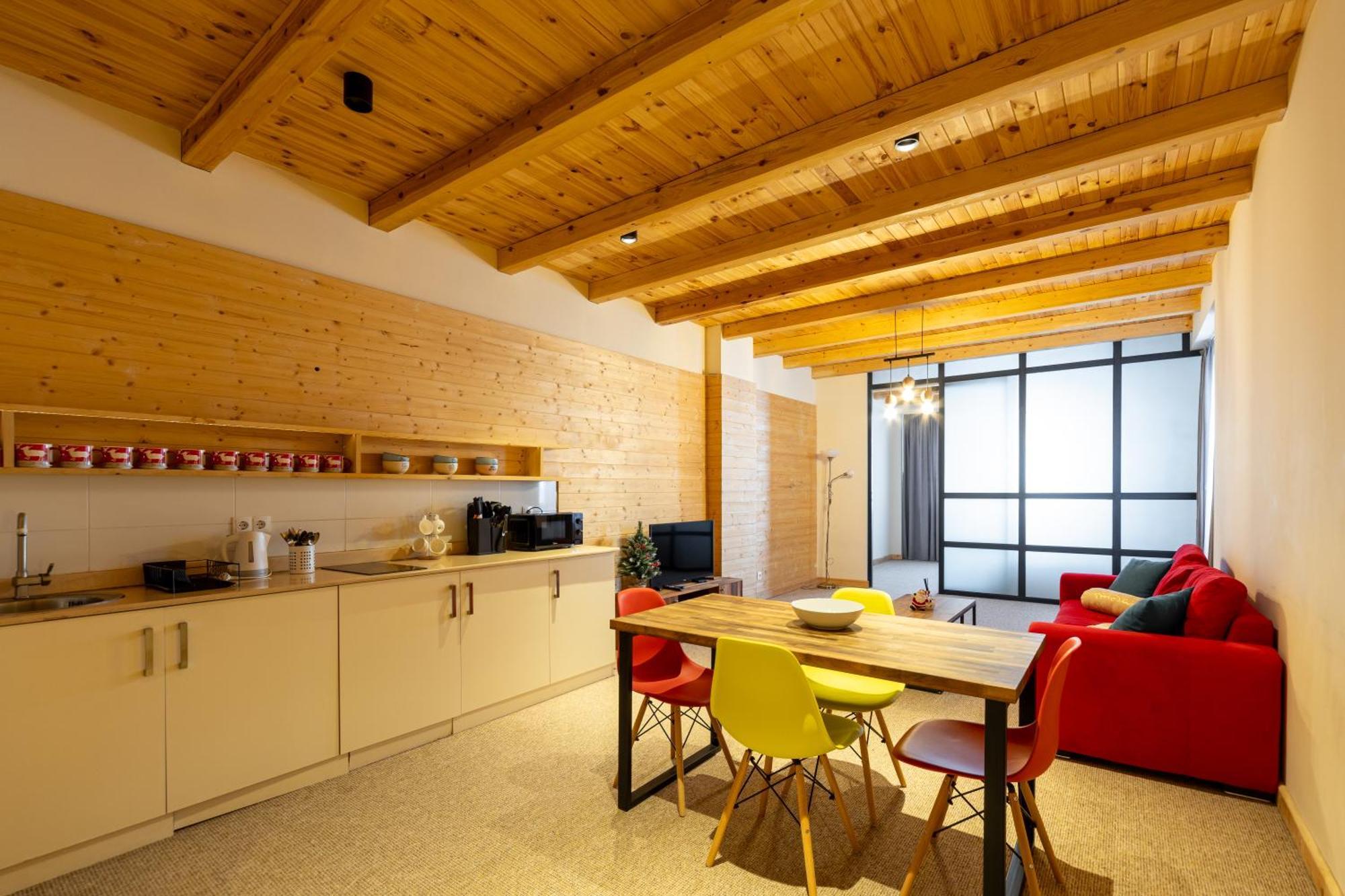 New Gudauri Voyage Apartments By Gondola Exteriér fotografie