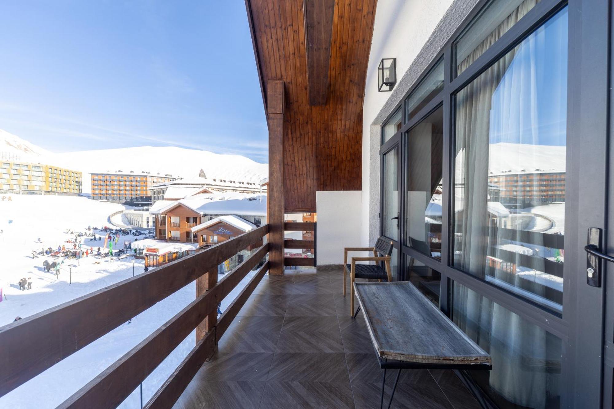 New Gudauri Voyage Apartments By Gondola Exteriér fotografie