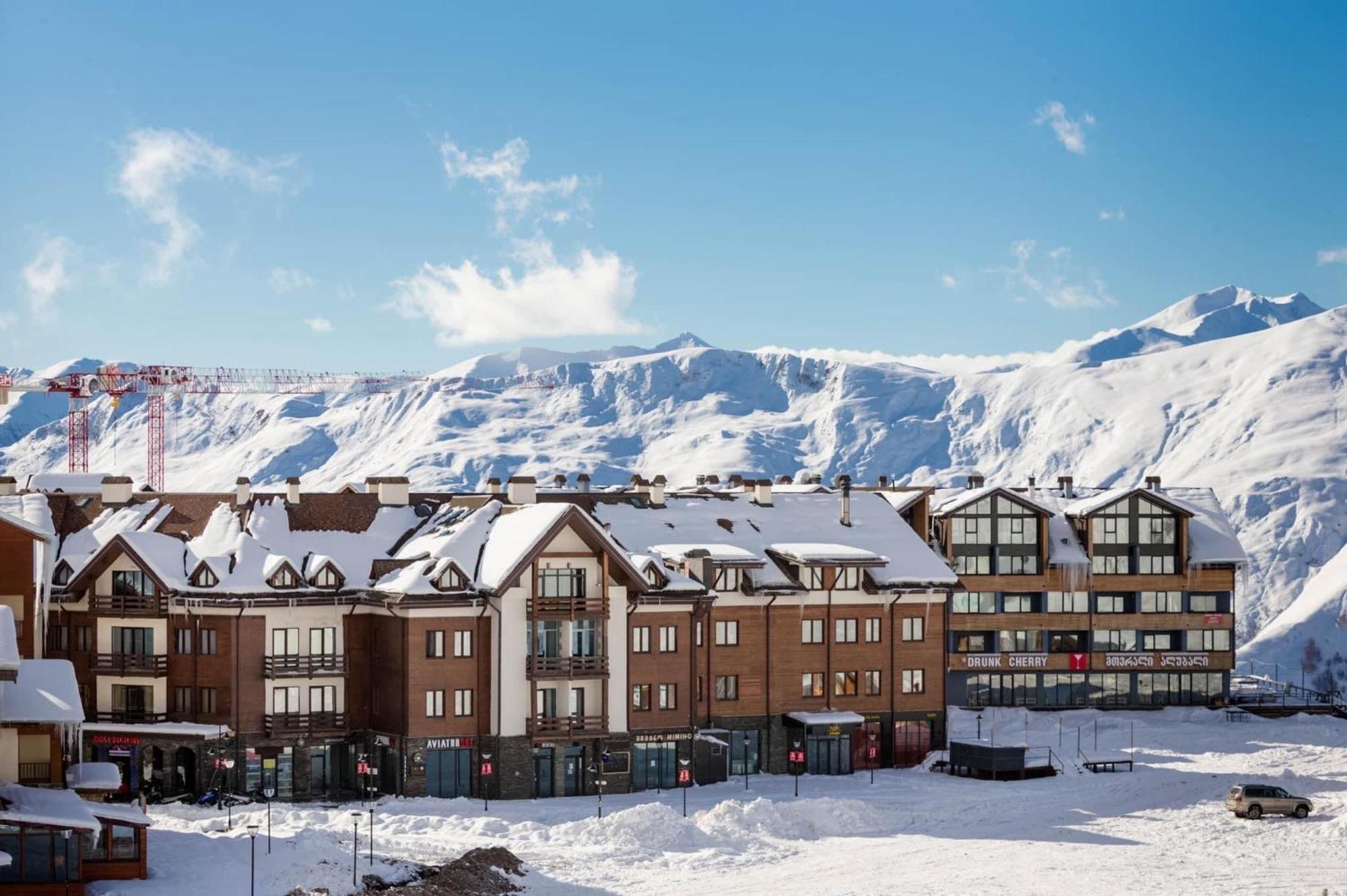 New Gudauri Voyage Apartments By Gondola Exteriér fotografie