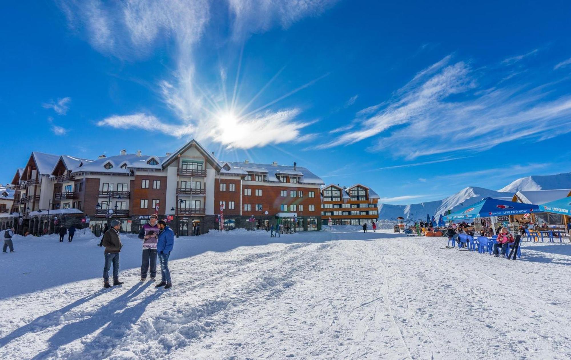 New Gudauri Voyage Apartments By Gondola Exteriér fotografie
